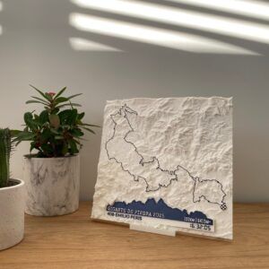 Mapa 3D con altimetría